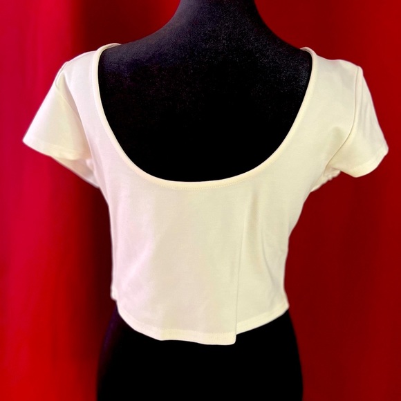 Embroidery Crop Top by BEBE. - Picture 2 of 2